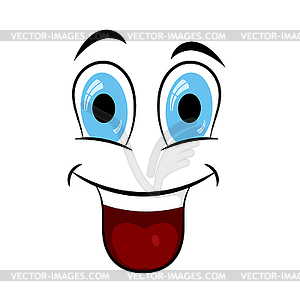 Сartoon expression - vector clip art