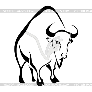 Buffalo .  - vector image