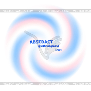 Abstract spiral background - rotation of two - vector image