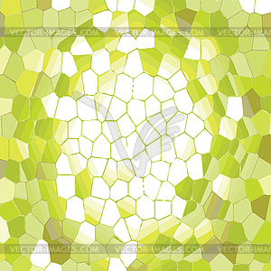 Green mosaic background - royalty-free vector image