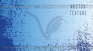 Grunge blue texture - vector clipart