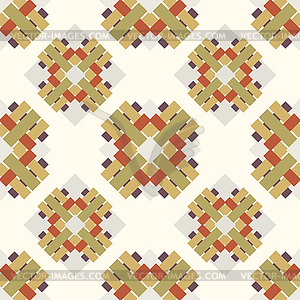 Abstract tiles seamless pattern - vector image