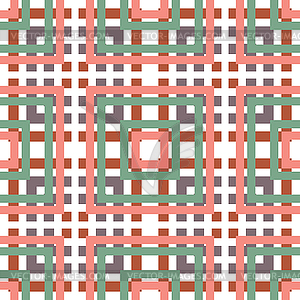 Seamless squares pattern - vector image