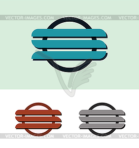 Letter S logo - vector clipart