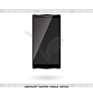 Mobile device modern gadget - vector clip art