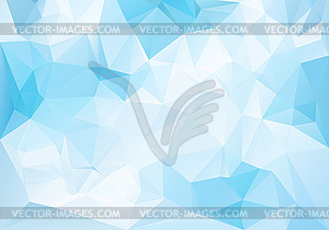 Bright blue background - vector image