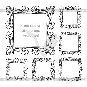 Art frames - vector image