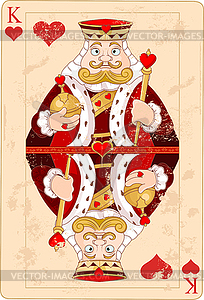 King of hearts - vector image