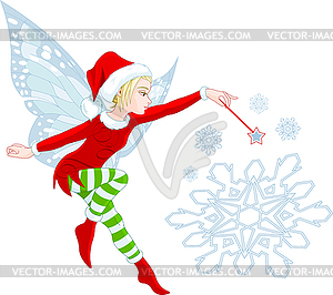 Christmas Fairy - vector image