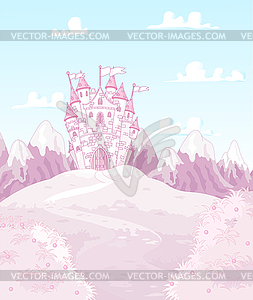 Magic Castle - vector image