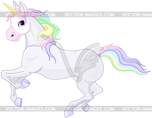 Fairy unicorn - vector clip art