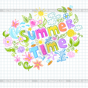 Summer design - vector image