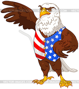 American eagle - vector clip art