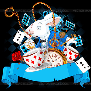 Wonderland design - vector clip art