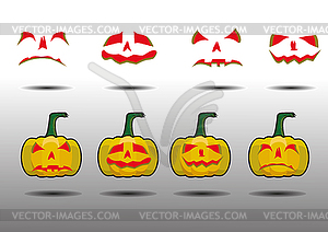 Halloween-holiday that everyone is waiting for and fear - vector clipart