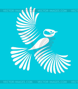 Little bird, vector - vector clip art