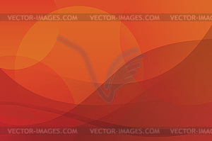 Abstract red-yellow background. sun - vector clipart