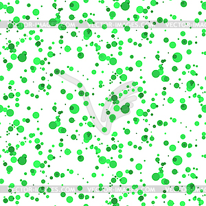 Seamless background. spattered green paint - vector image