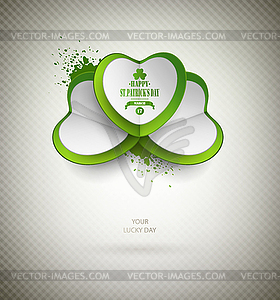 Saint Patrick`s Day Background - vector clip art