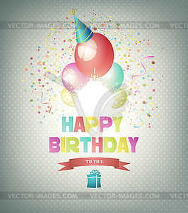 Happy Birthday - vector EPS clipart