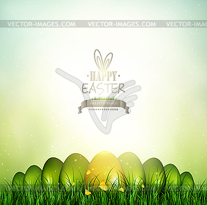 Easter Background - vector clip art