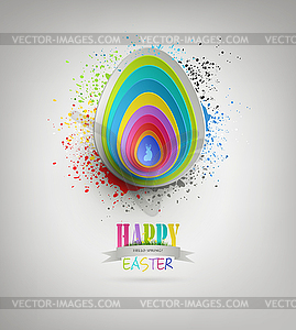 Easter Background - stock vector clipart