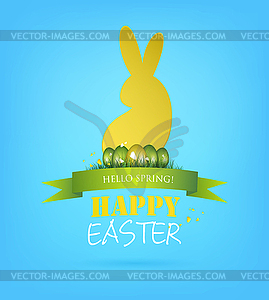 Easter Background - vector clipart