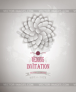 Wedding Invitation - vector image