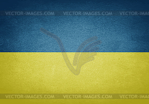 Flag Of Ukraine - vector clipart