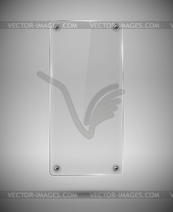 Glass framework.  - vector image