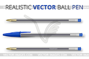 Pens collection - vector image