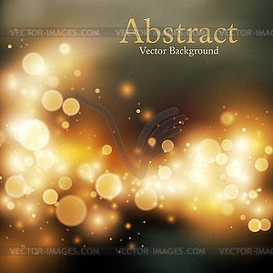 Bokeh background - vector image