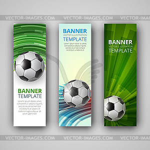 Set of modern banners - vector clipart