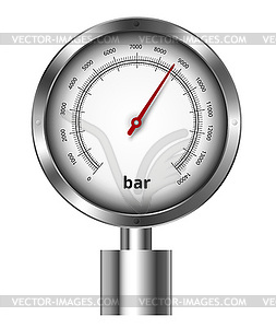 Barometer - royalty-free vector clipart