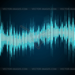 Digital Equalizer - vector clipart