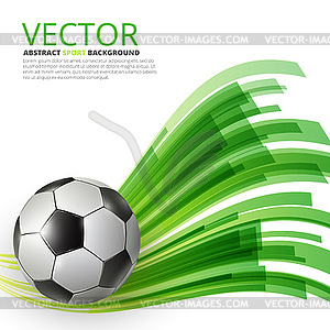 Soccer ball - vector image