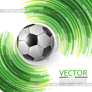Soccer ball - vector clipart / vector image