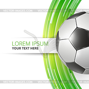 Soccer ball - vector image