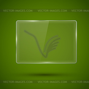 Glass framework.  - vector image
