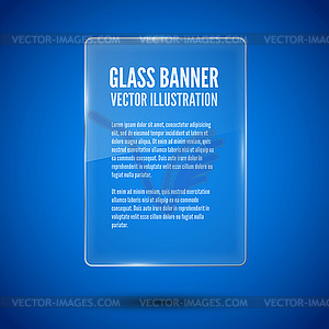 Glass framework.  - vector clipart