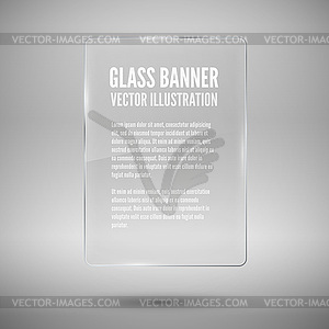 Glass framework.  - vector clip art