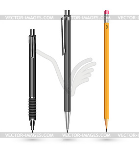 Mechanical pencil - vector clipart