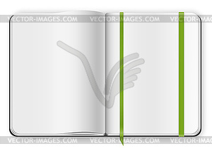 Copybook template - vector clip art