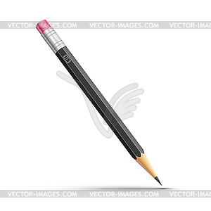 Detailed pencil - vector clipart