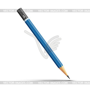 Detailed pencil - vector image