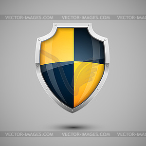 Glass Shield - vector clipart