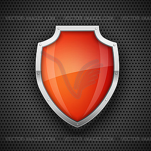 Glass Shield - vector clipart