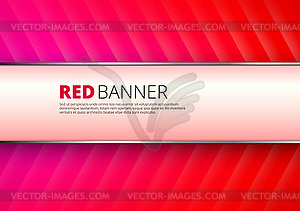 Red arrow technology background - vector clip art