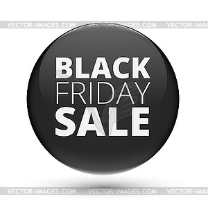 Black Friday Sale - vector image