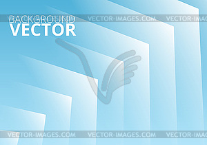 Abstract blue arrows background - vector clipart